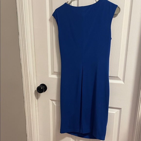 Donna Morgan Royal Blue Mini Dress - Picture 2 of 3